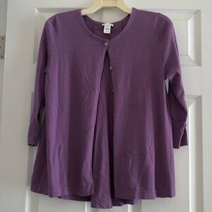 J. Jill Sweater button downs cardigan